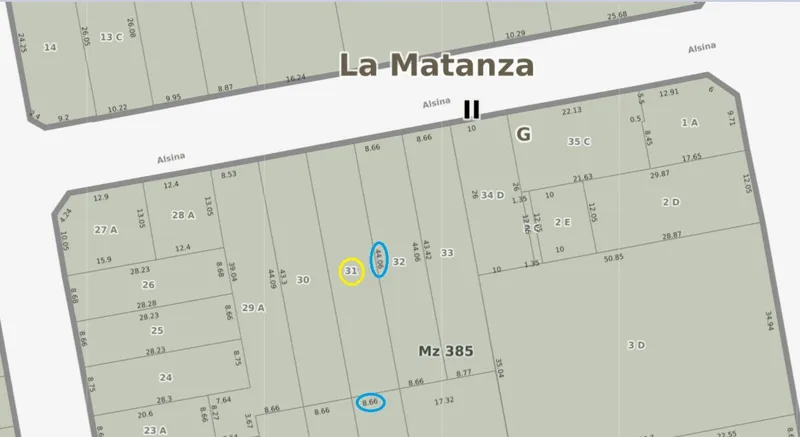 Terreno en venta · Ramos Mejia, La Matanza, GBA Oeste, Provincia de Buenos Aires