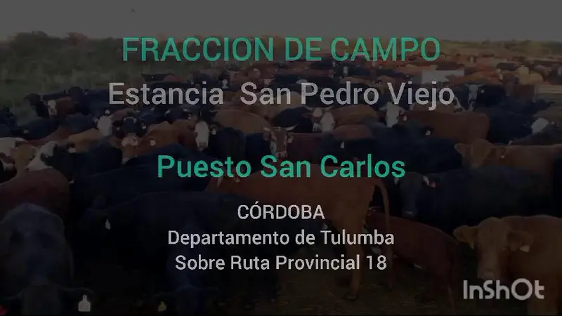 Terreno en venta · Tulumba, Córdoba