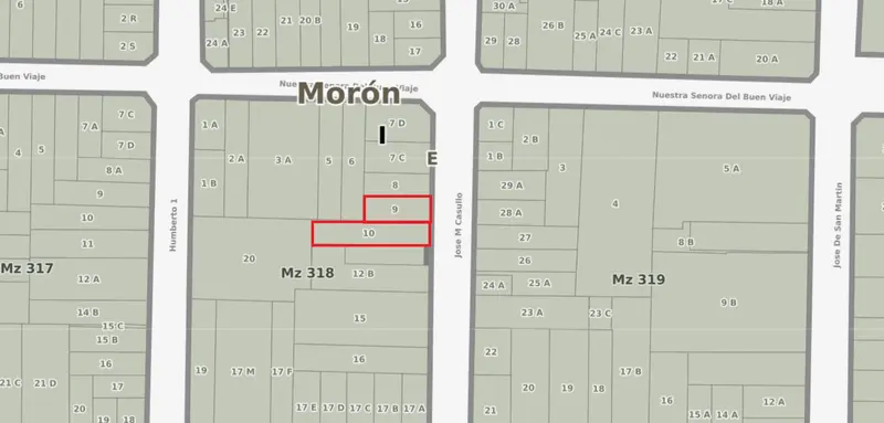 Terreno en venta · Morón, GBA Oeste, Provincia de Buenos Aires