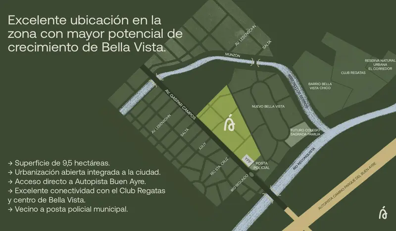 Terreno en venta · Bella Vista, San Miguel, GBA Norte, Provincia de Buenos Aires