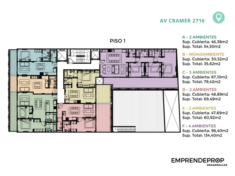 Emprendimiento en venta · Belgrano, CABA