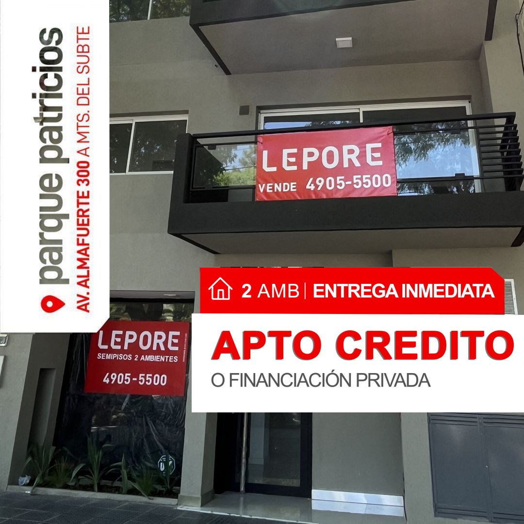 Departamento en venta · Parque Patricios, CABA