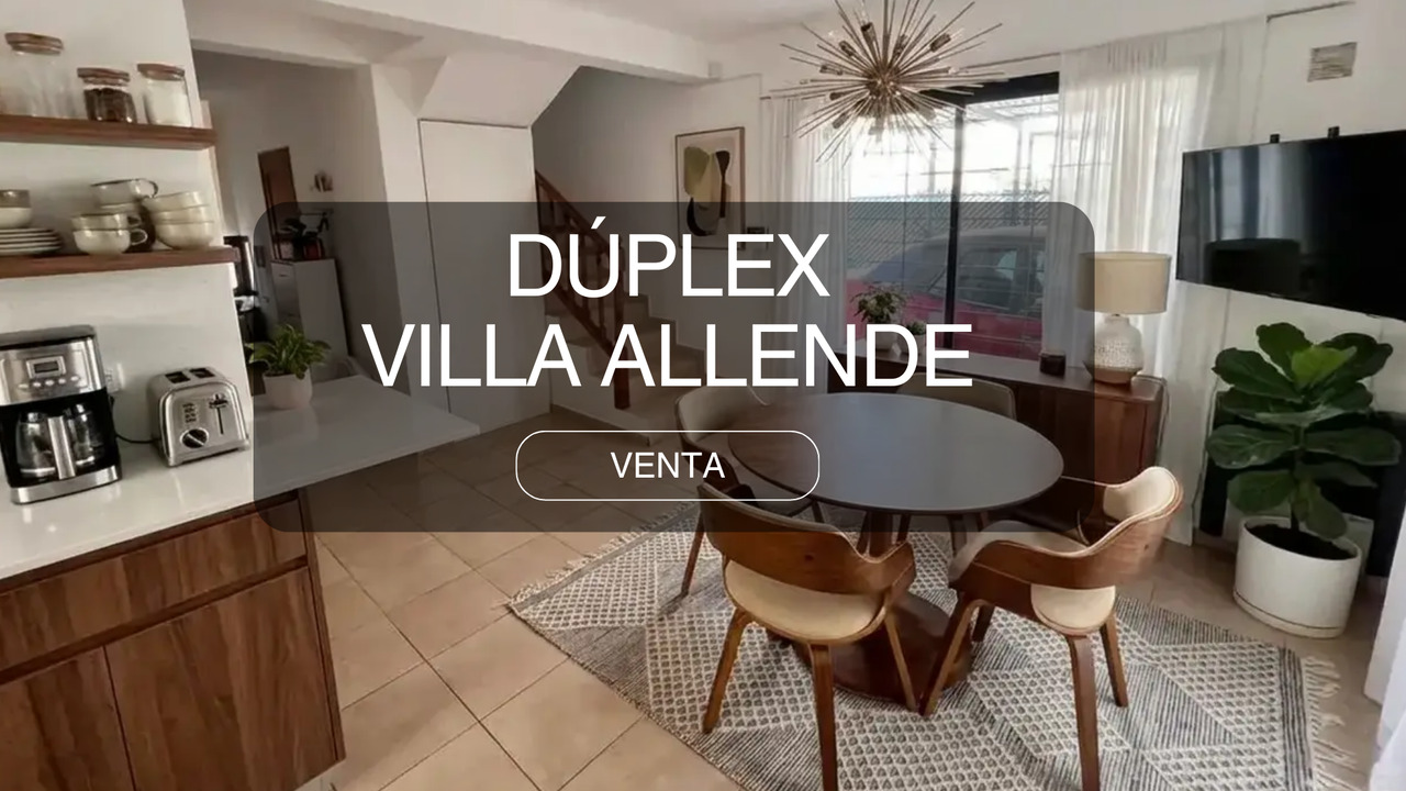 APTO CRÉDITO - Dúplex Villa Allende 2 dormitorios  - VENTA