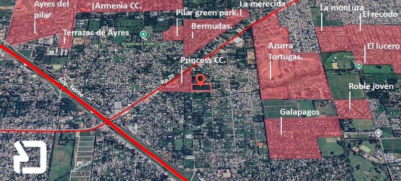 Terreno en venta · Del Viso, Pilar, GBA Norte, Provincia de Buenos Aires