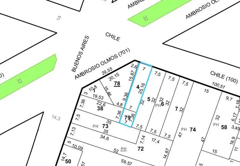Terreno en venta · Nueva Córdoba, Córdoba Capital, Córdoba