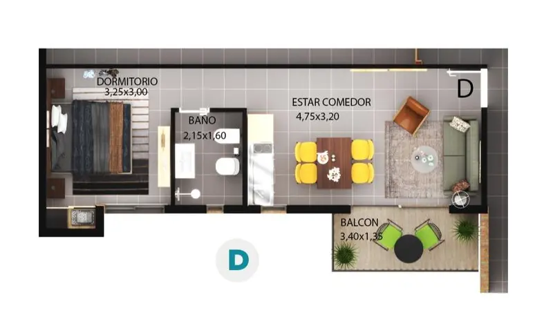 Departamento en venta · Villa María, General San Martin, Córdoba