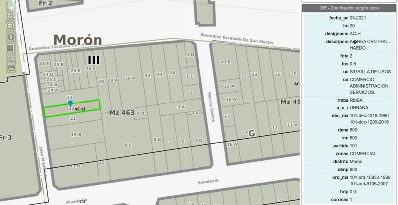 Terreno en venta · Haedo Norte, Haedo, Morón, GBA Oeste, Provincia de Buenos Aires