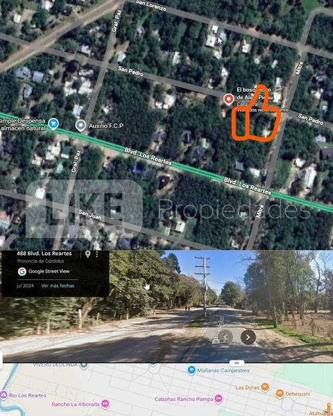 Terreno en venta · Los Reartes, Calamuchita, Córdoba