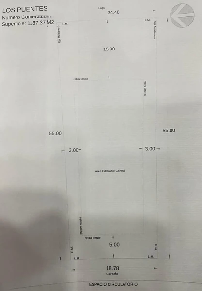 Terreno en venta · Los Puentes, Nordelta, Tigre, GBA Norte, Provincia de Buenos Aires
