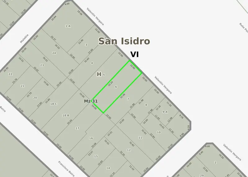Terreno en venta · Boulogne Sur Mer, San Isidro, San Isidro, GBA Norte, Provincia de Buenos Aires