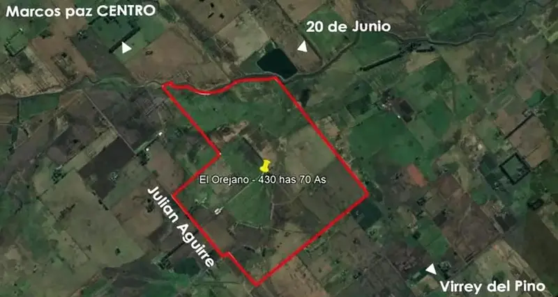 Terreno en venta · Virrey del Pino, La Matanza, GBA Oeste, Provincia de Buenos Aires