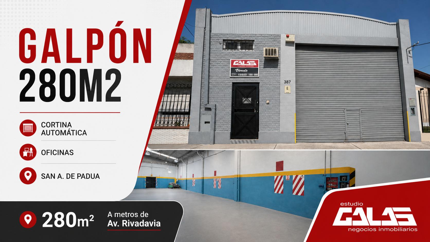 Depósito en venta · San Antonio de Padua, Merlo, GBA Oeste, Provincia de Buenos Aires Depósito en venta · San Antonio de Padua, Merlo, GBA Oeste, Provincia de Buenos Aires