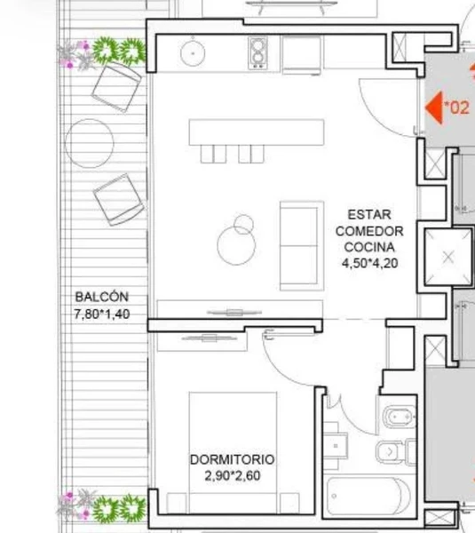 Departamento en venta · Palermo Hollywood, Palermo, CABA