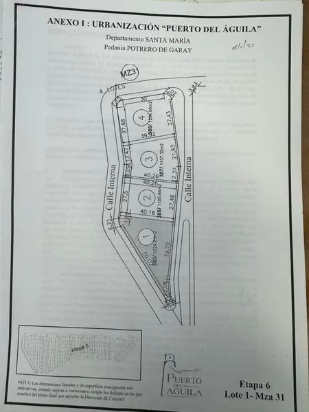 Terreno en venta · Los Molinos, Calamuchita, Córdoba Terreno en venta · Los Molinos, Calamuchita, Córdoba
