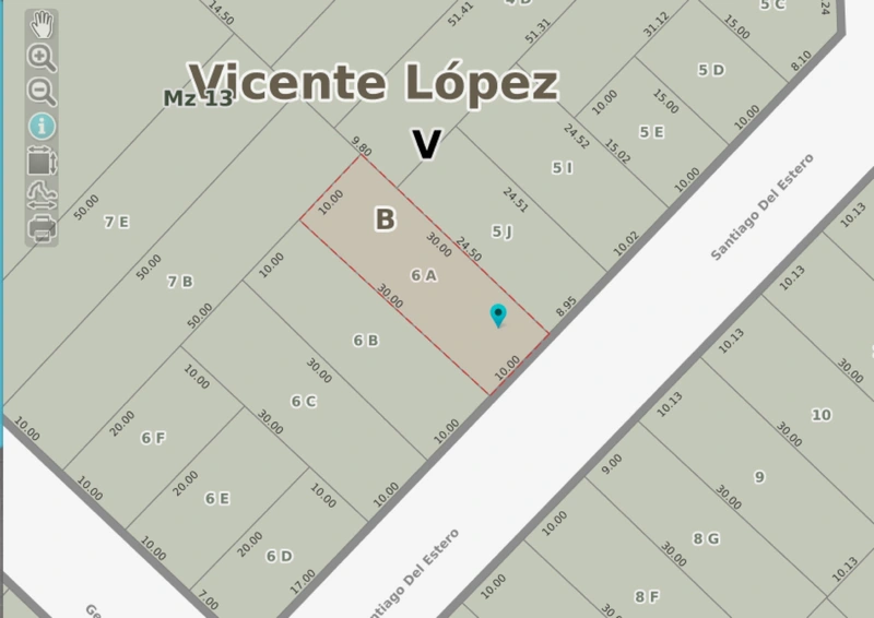 Terreno en venta · Vicente López, Vicente López, GBA Norte, Provincia de Buenos Aires