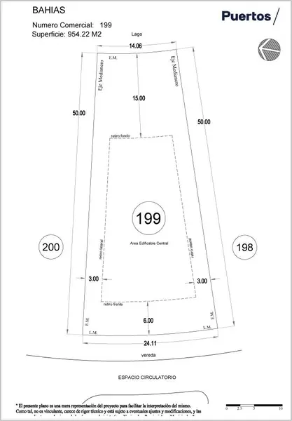 Terreno en venta · Puertos Costas, Escobar, GBA Norte, Provincia de Buenos Aires