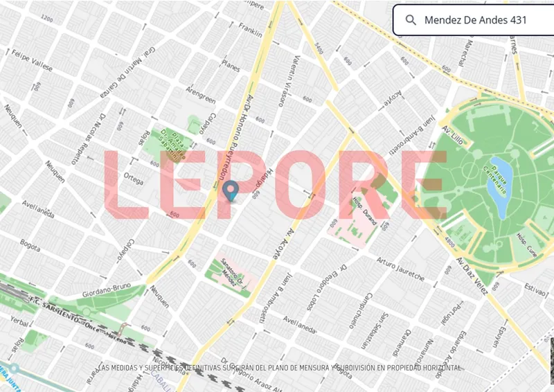 Terreno en venta · Caballito, CABA