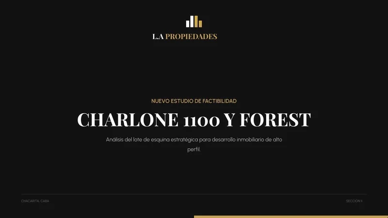 Terreno en venta · Chacarita, CABA