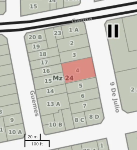 Terreno en venta · Ramos Mejia, La Matanza, GBA Oeste, Provincia de Buenos Aires