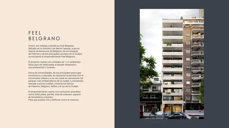 Departamento en venta · Belgrano, CABA
