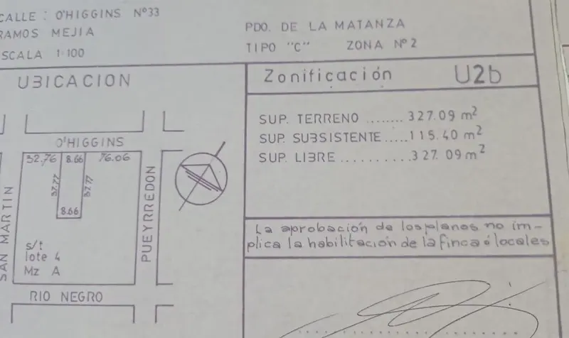 Terreno en venta · Ramos Mejia, La Matanza, GBA Oeste, Provincia de Buenos Aires