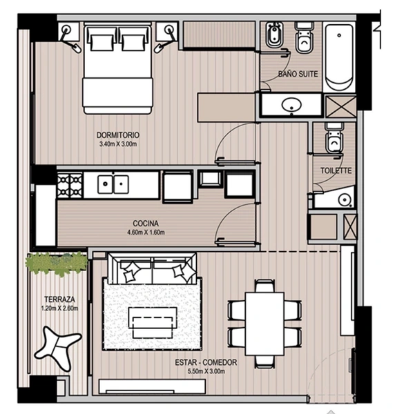 Departamento en alquiler · Caballito, CABA