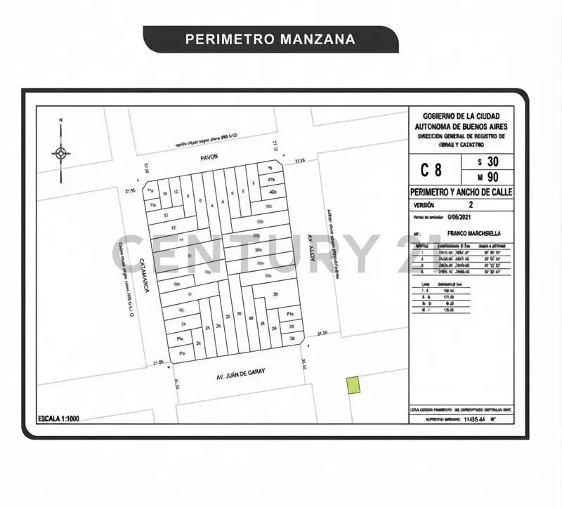 Terreno en venta · San Cristobal, CABA