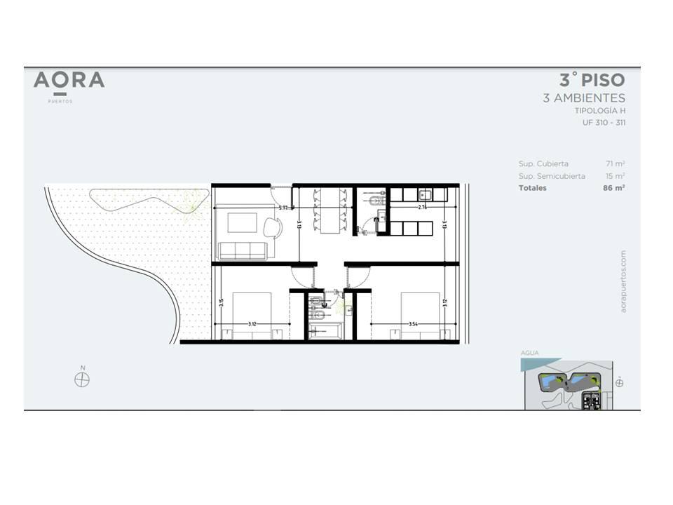 Departamento en venta · Puertos del Lago, Escobar, GBA Norte, Provincia de Buenos Aires