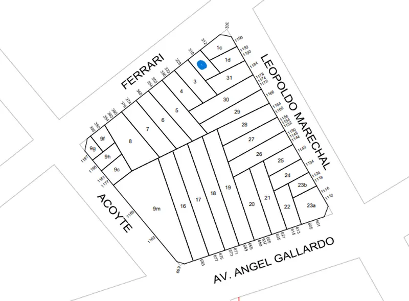 Terreno en venta · Villa Crespo, CABA