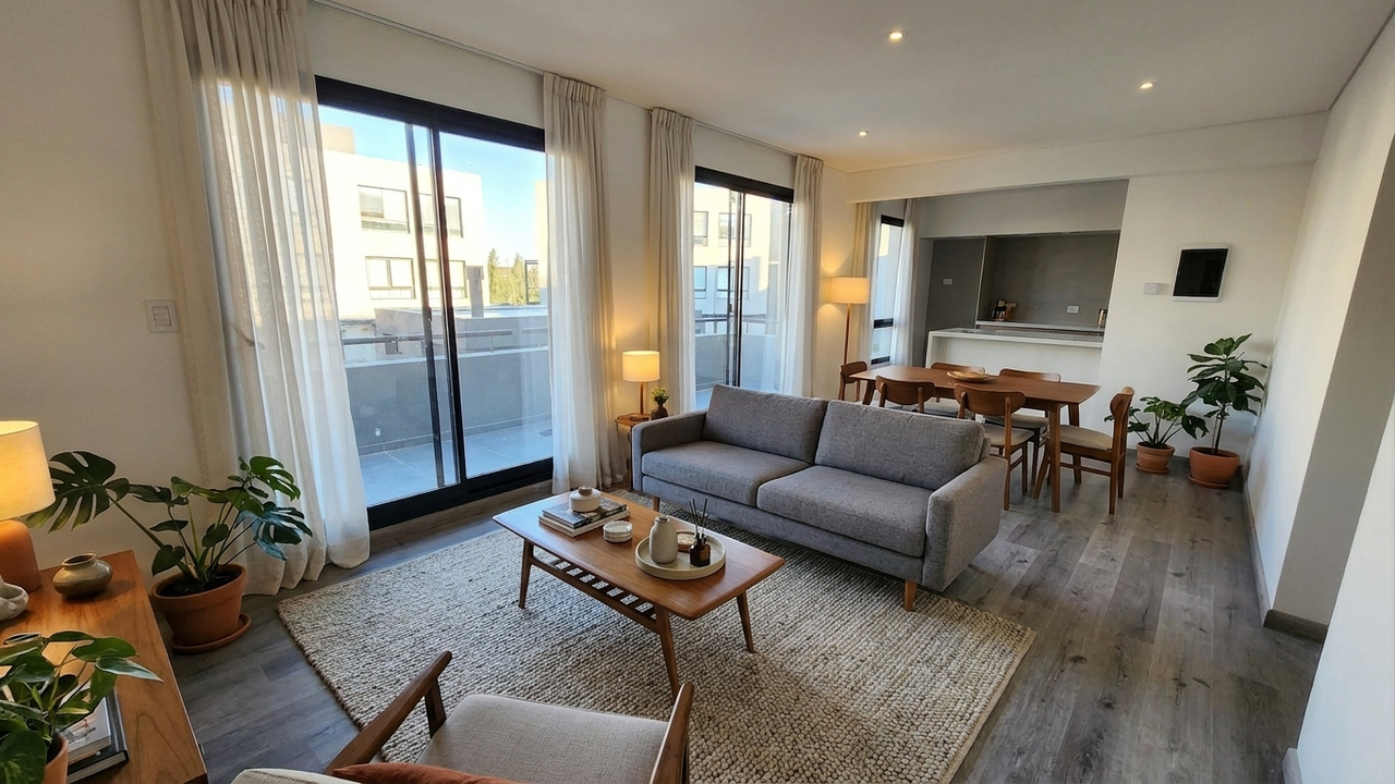 Alquiler  Departamento 4 Ambientes -Town Kiri Houses –  Terraza, Parrilla y Cochera