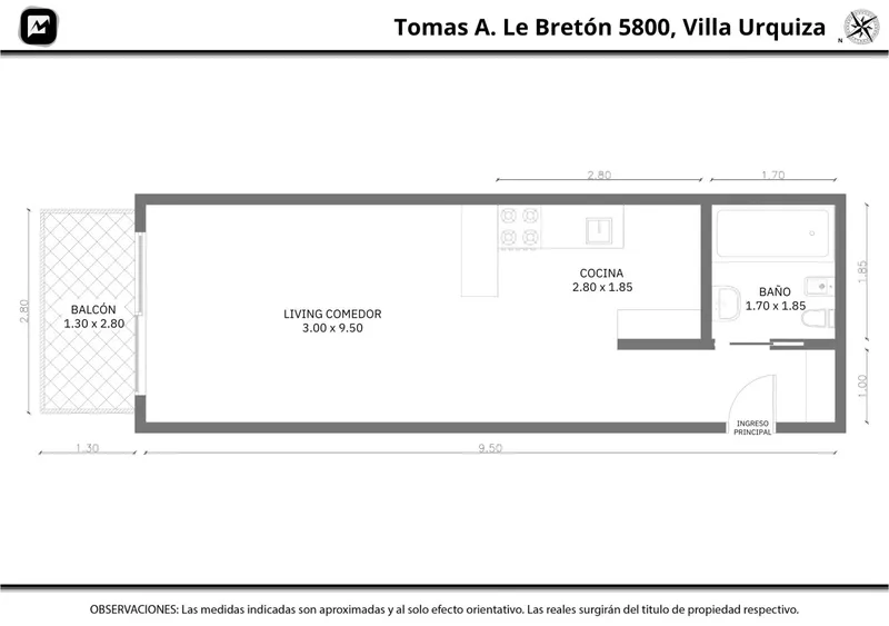 Departamento en alquiler · Villa Urquiza, CABA Departamento en alquiler · Villa Urquiza, CABA
