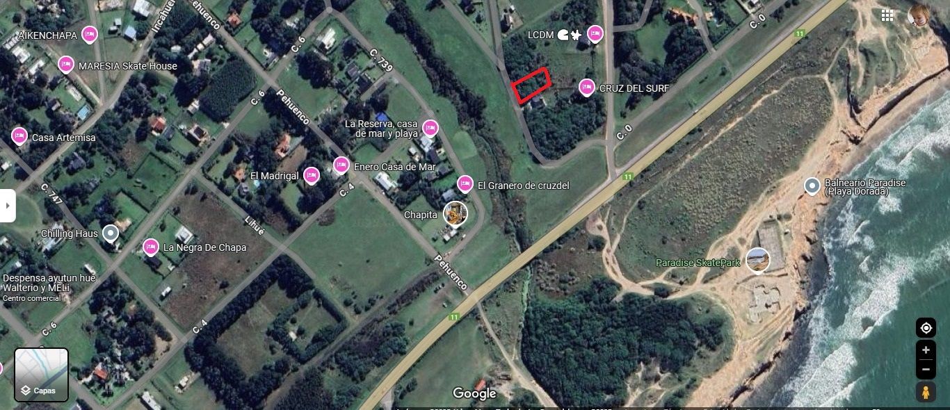 Terreno en venta · B. de los Lobos, Barrio Chapadmalal, General Pueyrredón, Costa Atlántica, Provincia de Buenos Aires