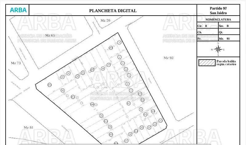 Terreno en venta · Beccar, San Isidro, GBA Norte, Provincia de Buenos Aires