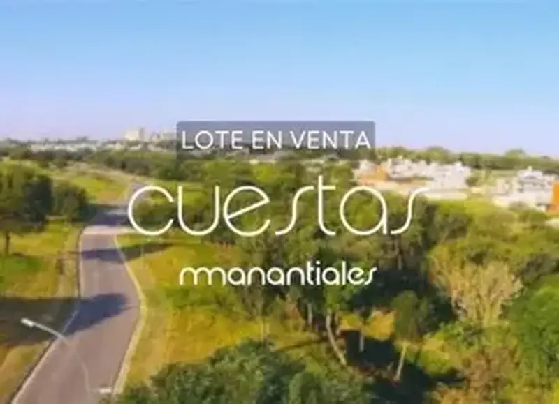 Terreno en venta · Cuestas de Manantiales, Córdoba Capital, Córdoba