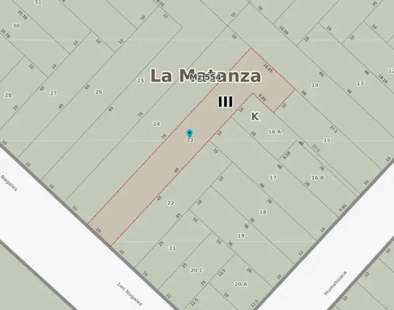 Terreno en venta · Tapiales, La Matanza, GBA Oeste, Provincia de Buenos Aires