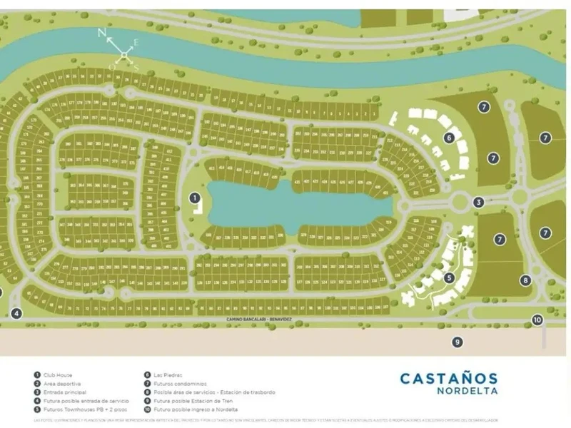 Terreno en venta · Los Castaños, Nordelta, Tigre, GBA Norte, Provincia de Buenos Aires