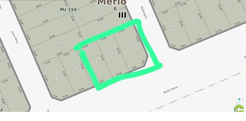Terreno en venta · Libertad, Merlo, GBA Oeste, Provincia de Buenos Aires