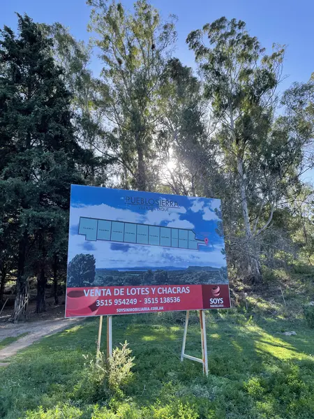 Terreno en venta · Villa Del Dique, Calamuchita, Córdoba