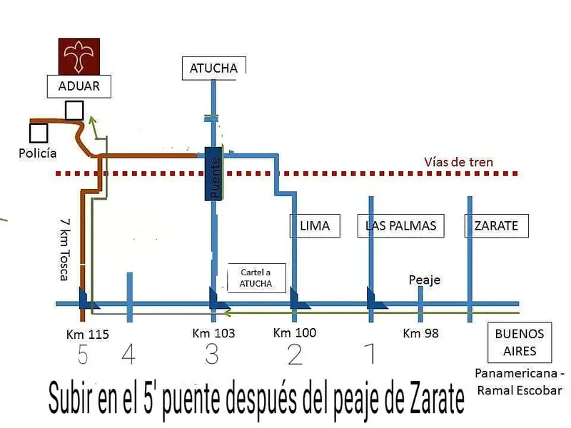 Terreno en venta · El Aduar, Zárate, GBA Norte, Provincia de Buenos Aires