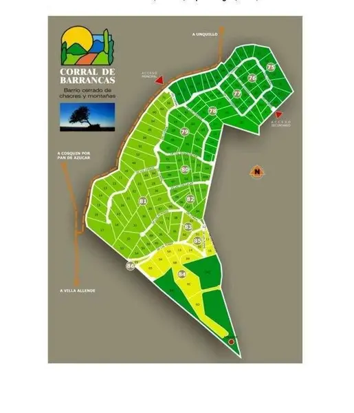 Terreno en venta · Unquillo, Colon, Córdoba