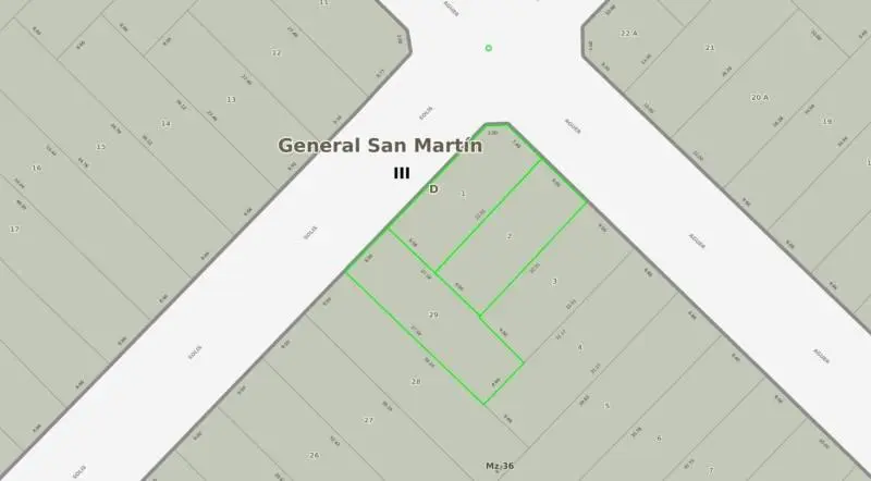 Terreno en venta · Villa Ballester, General San Martin, GBA Norte, Provincia de Buenos Aires