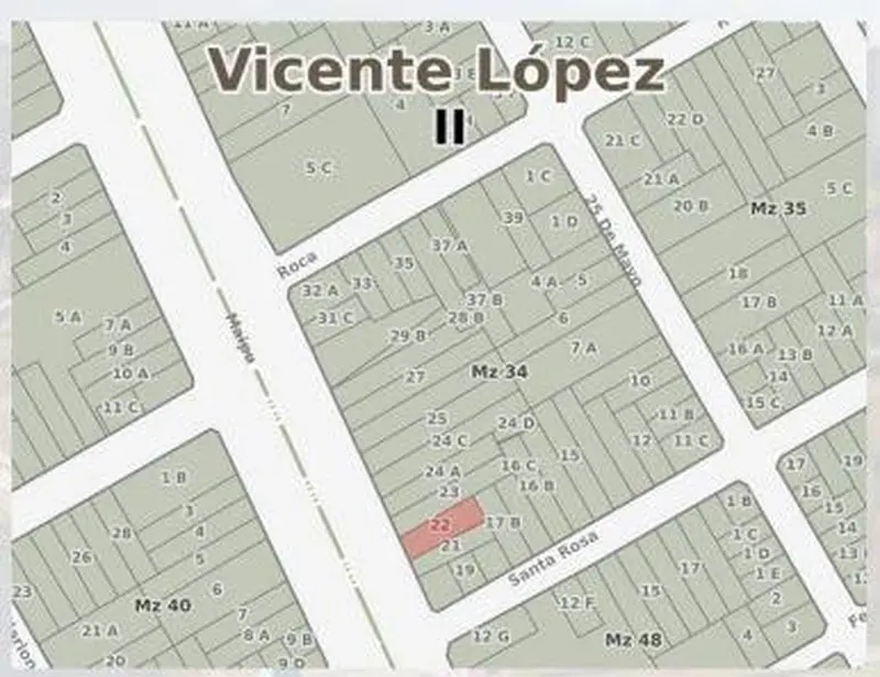 Terreno en venta · Vicente López, Vicente López, GBA Norte, Provincia de Buenos Aires
