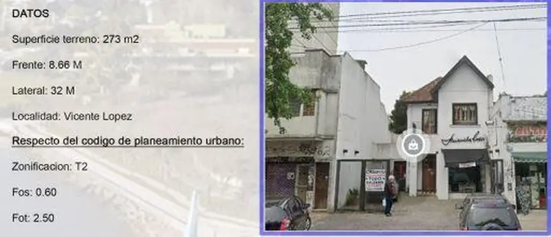 Terreno en venta · Vicente López, Vicente López, GBA Norte, Provincia de Buenos Aires