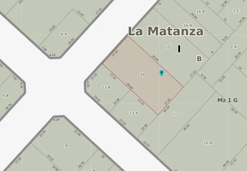 Terreno en venta · Villa Luzuriaga, La Matanza, GBA Oeste, Provincia de Buenos Aires