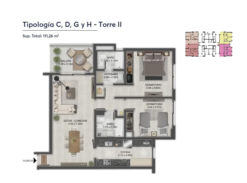 Departamento en venta · Quebrada de las Rosas, Córdoba Capital, Córdoba