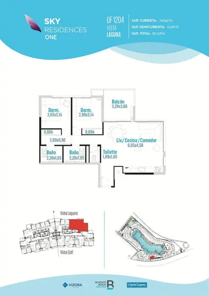 Departamento en venta · Remeros Beach, Rincón de Milberg, Tigre, GBA Norte, Provincia de Buenos Aires