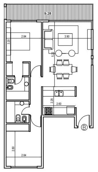 Departamento en venta · Colegiales, CABA
