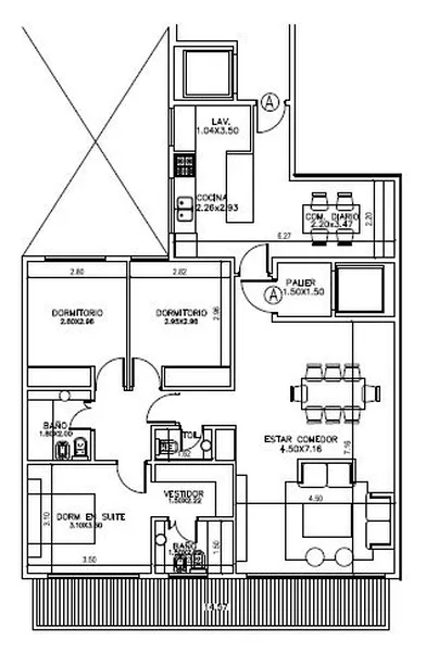 Departamento en venta · Colegiales, CABA