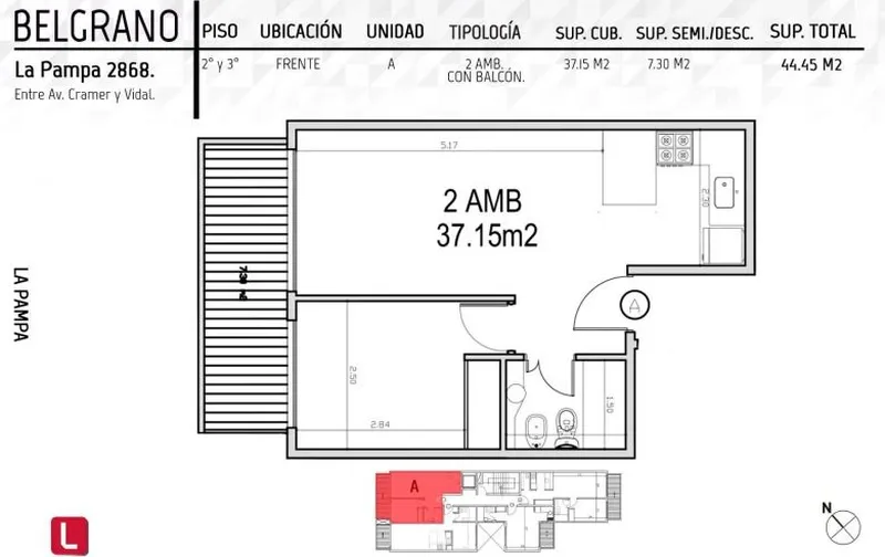 Departamento en venta · Belgrano, CABA