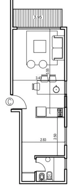 Departamento en venta · Colegiales, CABA